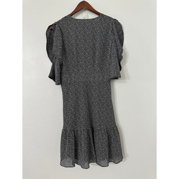 Michael Kors Leopard Print Mini Dress sz XS - Picture 3 of 4